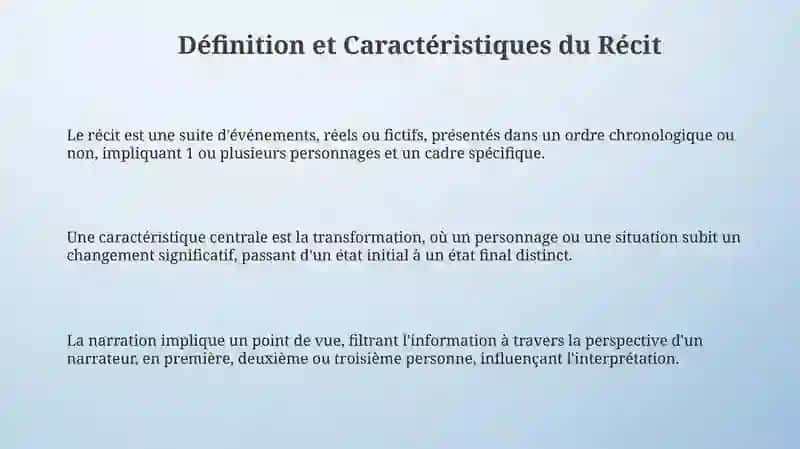 Le genre narratif 3