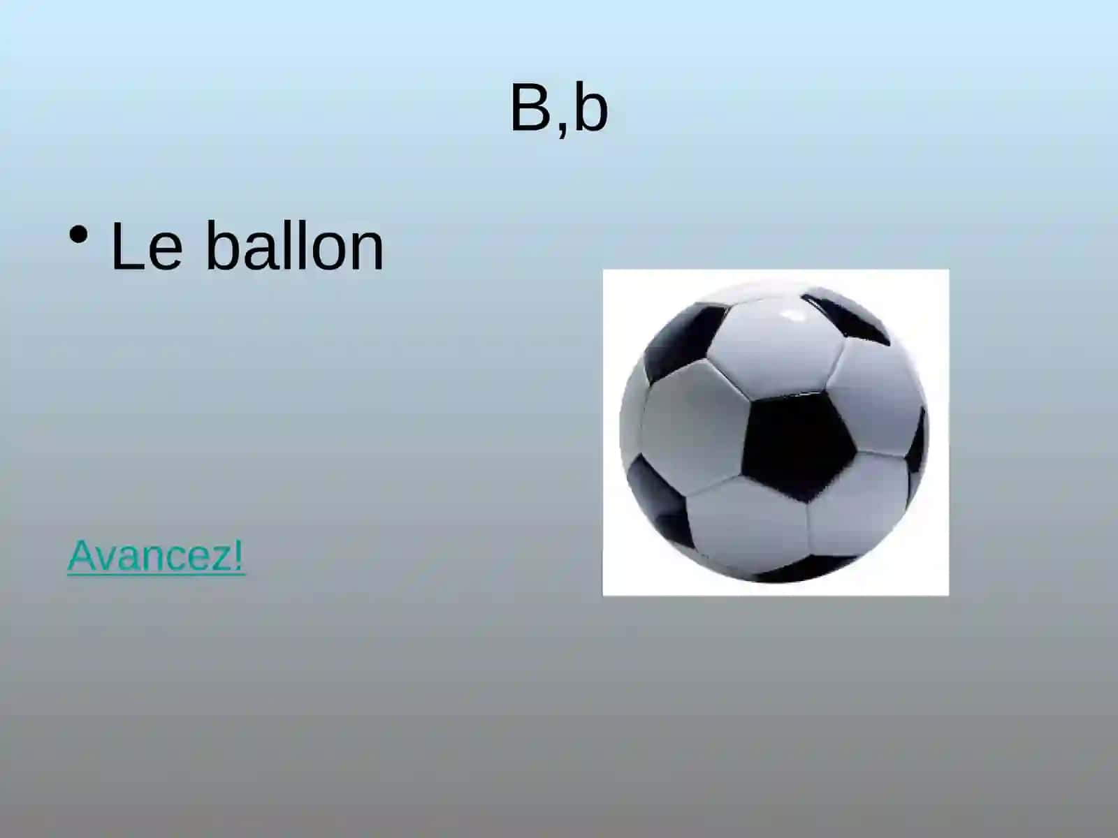L'alphabet français 3