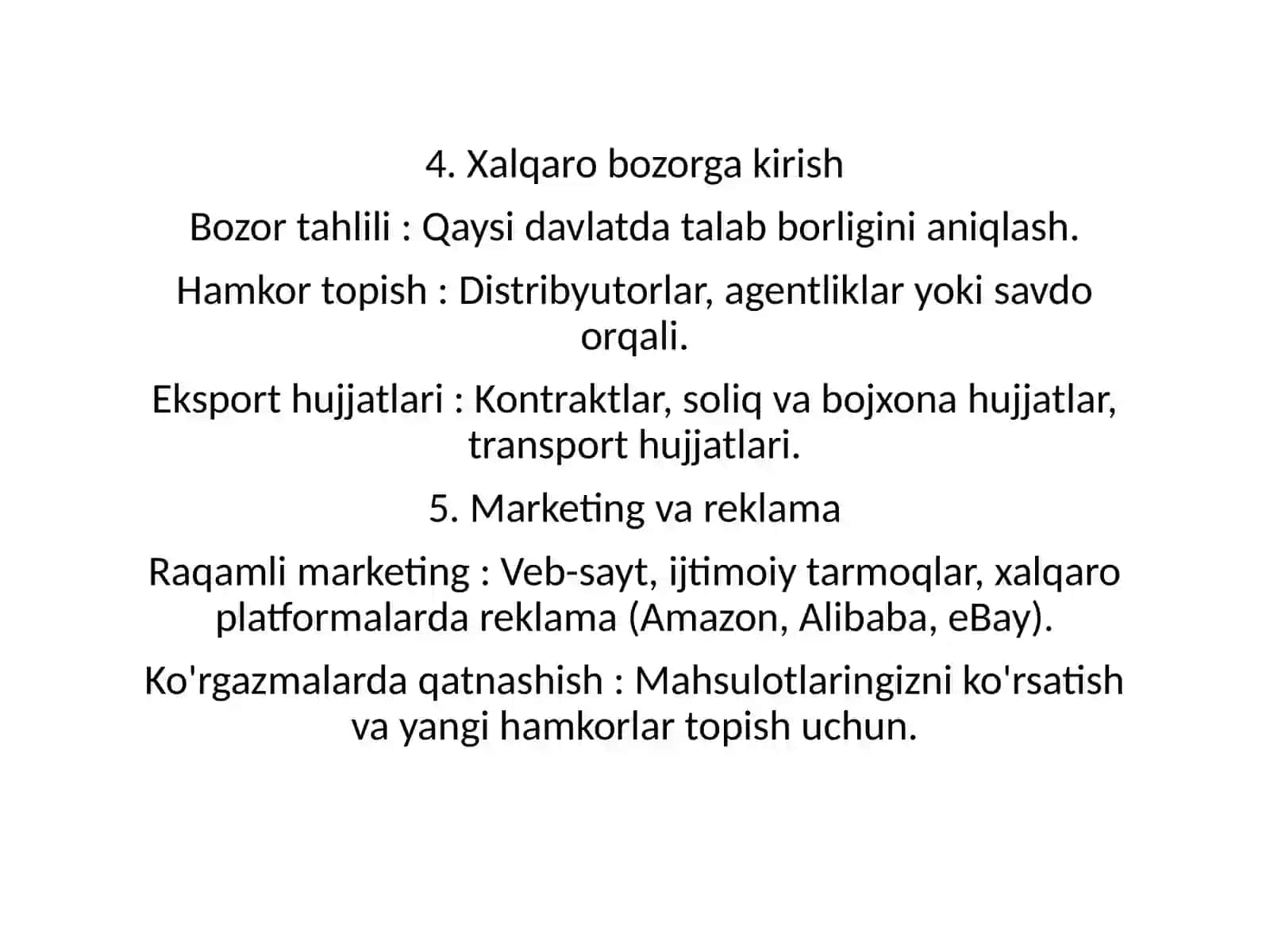Sifatli mahsulot ishlab chiqarish 3