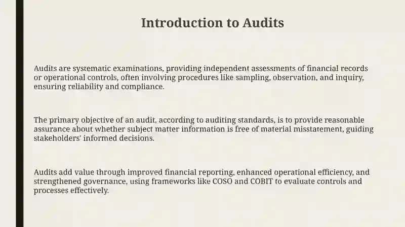 Types of audits 3