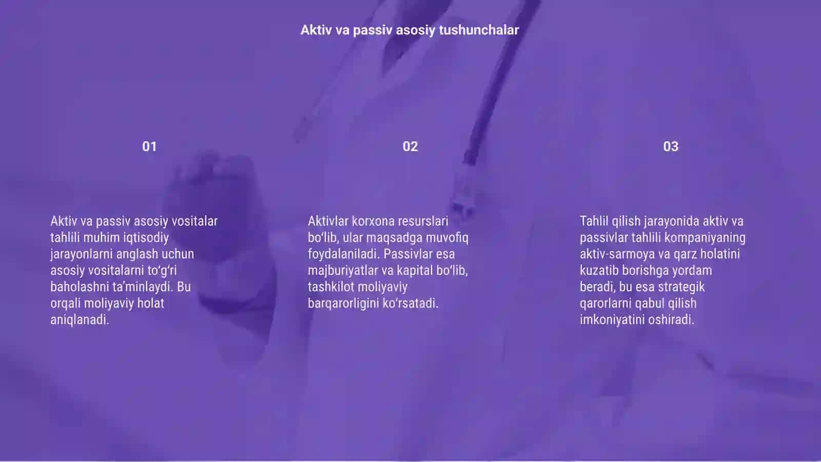 Aktiv va passiv asosiy vositalar tahlili 3