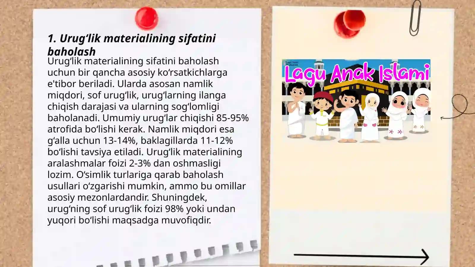 Urug‘larning ekish sifatini aniqlash 3
