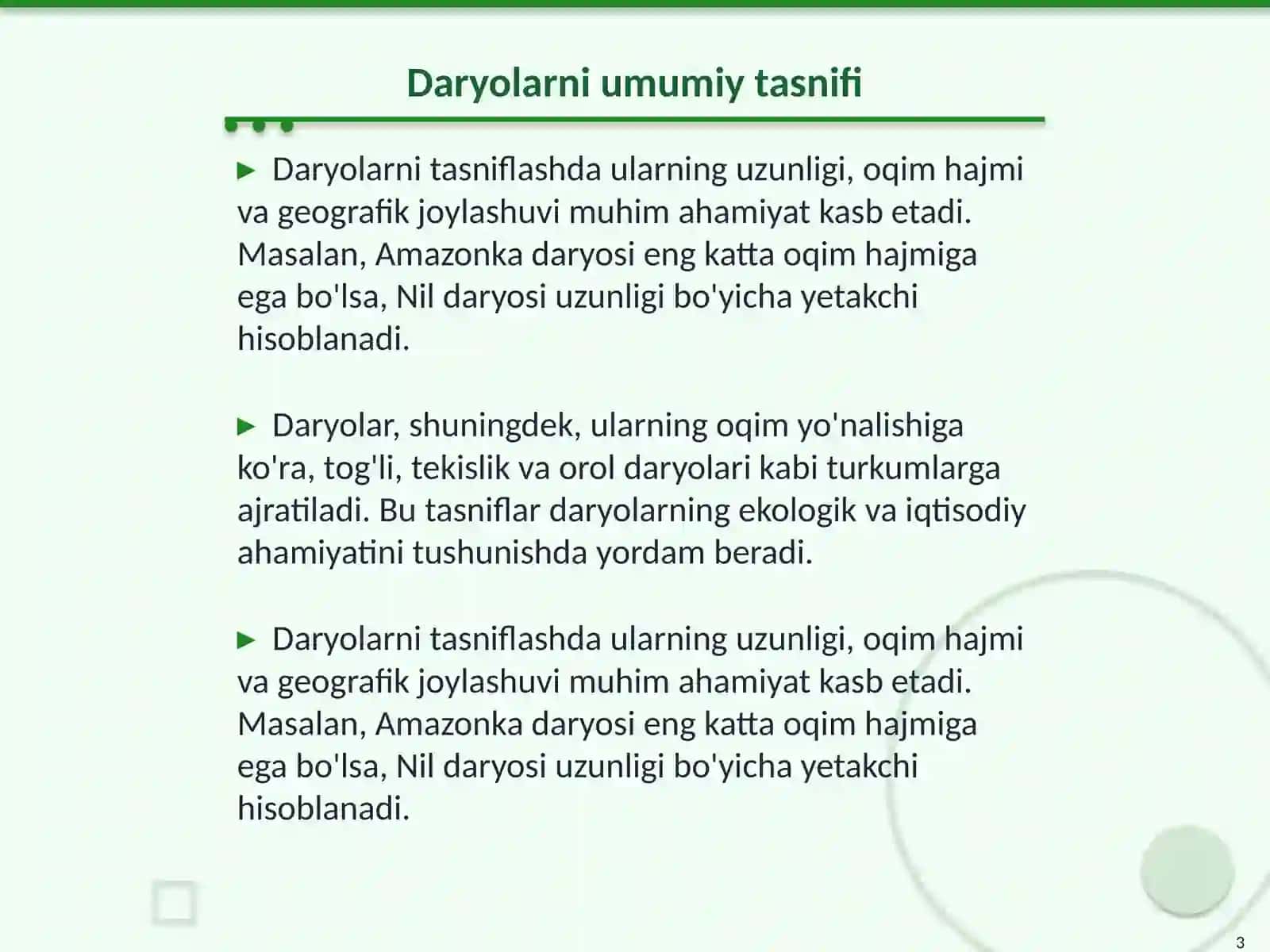 Materikning eng uzun daryolari 3