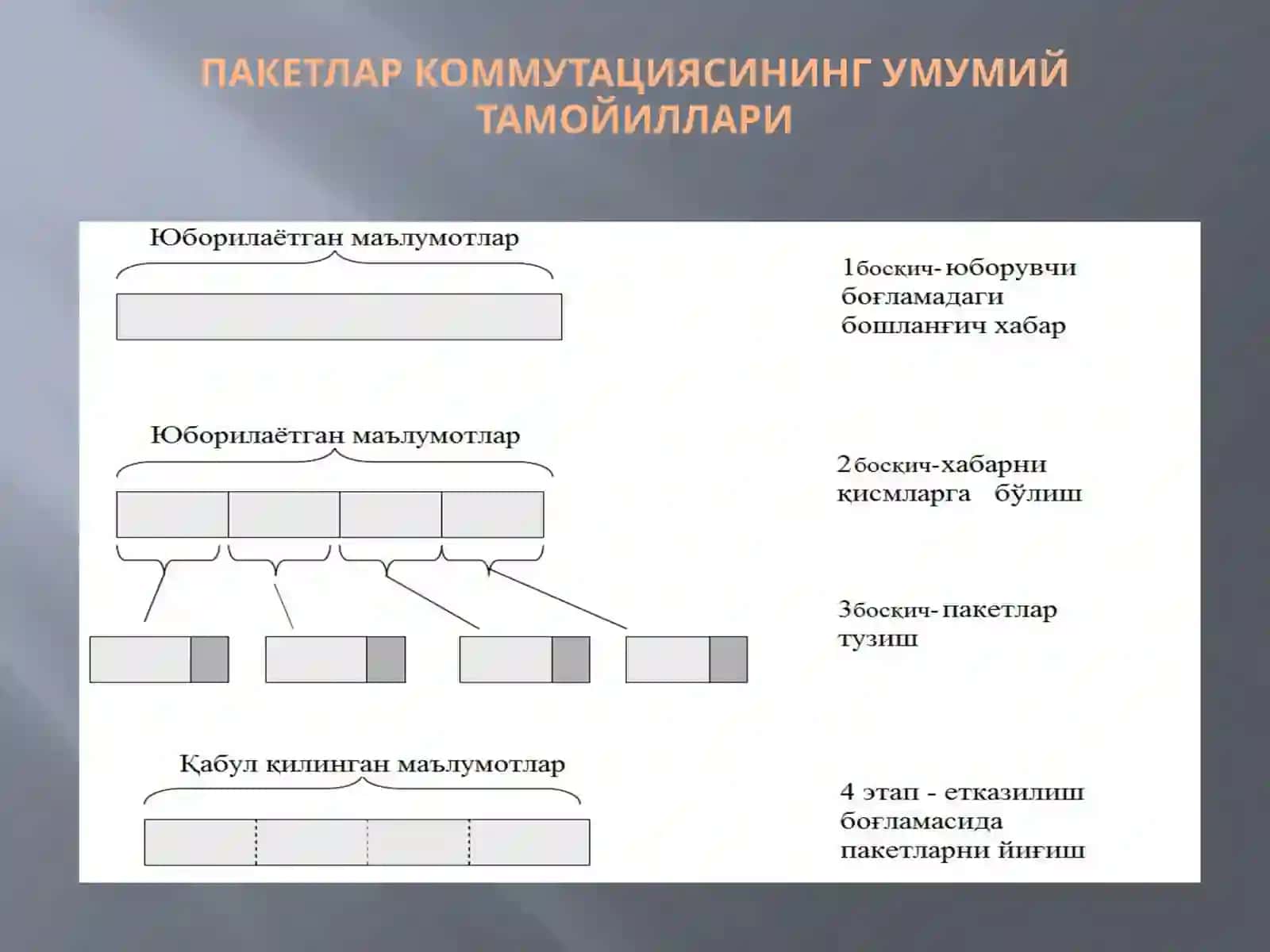 Пакетли коммутация тармоғи 3