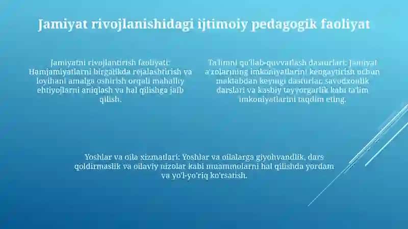 Ijtimoiy Pedagogik Faoliyat Turlari 3