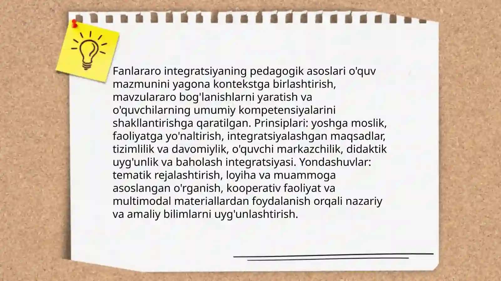Boshlangʻich sinf darslarida fanlararo integratsiyani tashkil etish tamoyillari 3