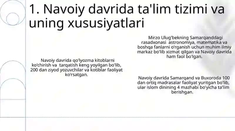 Alisher Navoiy shaxsiyati va uning ilmiy- badiiy merosida tarbiya masalasining ustuvorligi 3