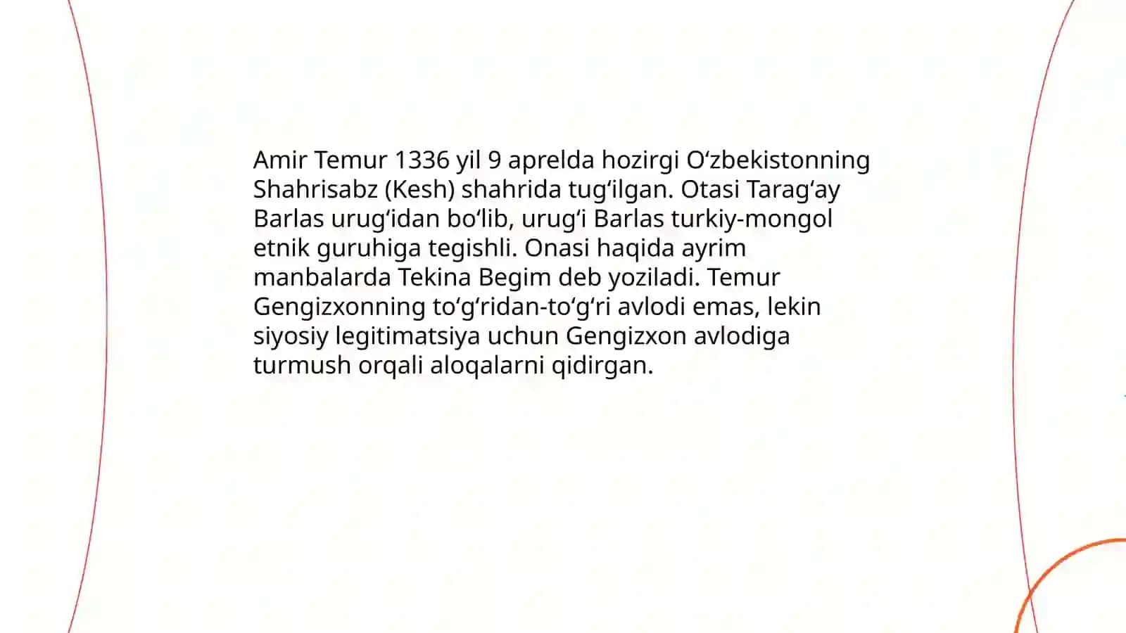 Amir Temur hayoti va ijodi 3