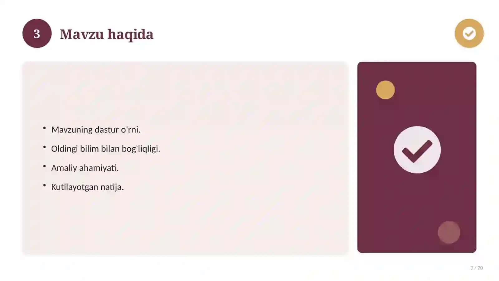 Chizmachilik fanidan 5-sinf uchun ochiq dars ishlanmasi 3