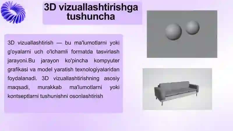 3D vizuallashtirish 3
