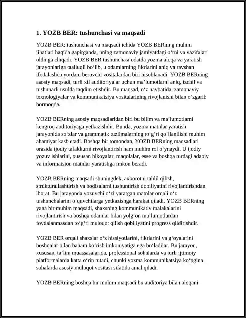 YOZB BER 3