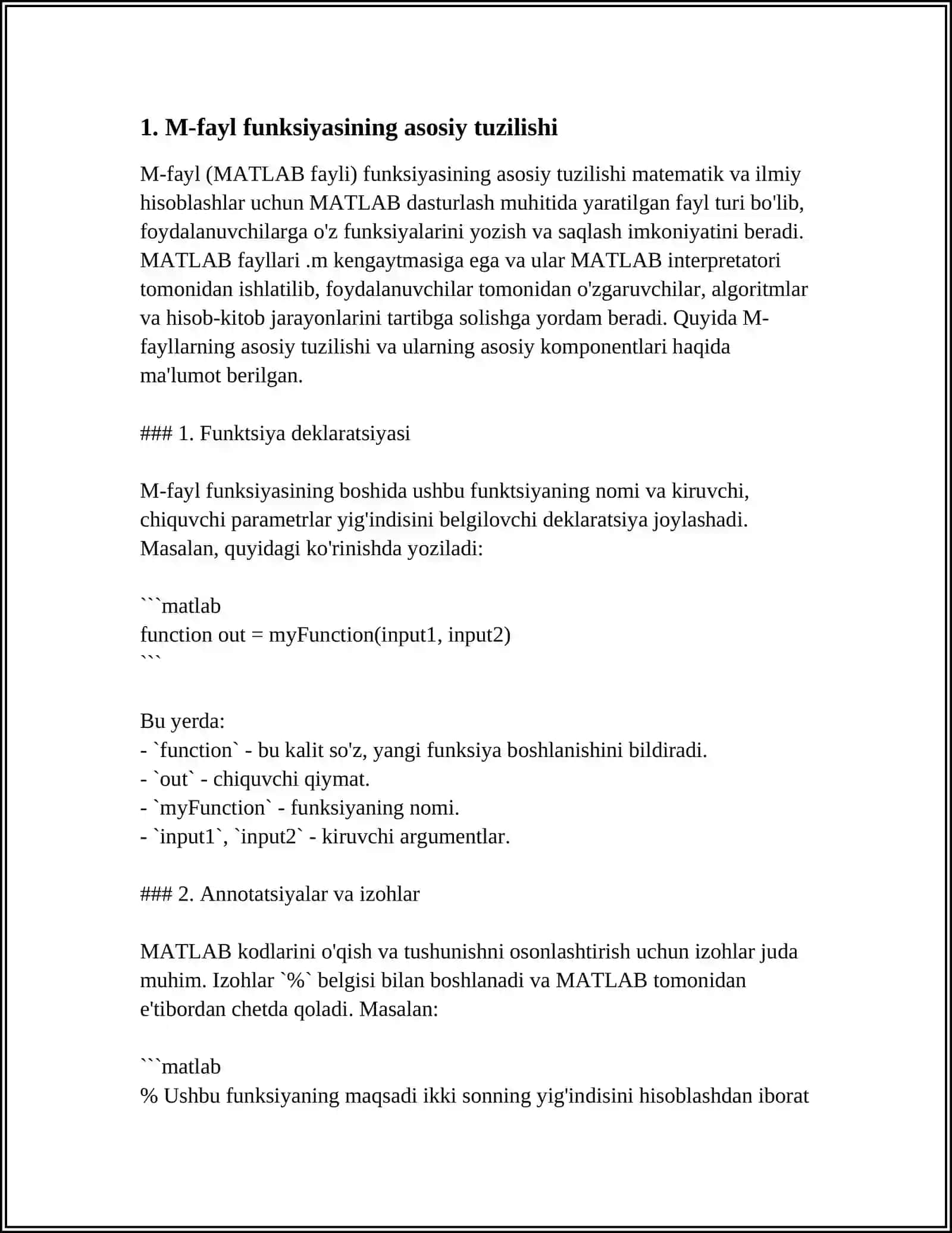 M-FAYL FUNKSIYALARI TUZULISHI VA XOSSALARI 3