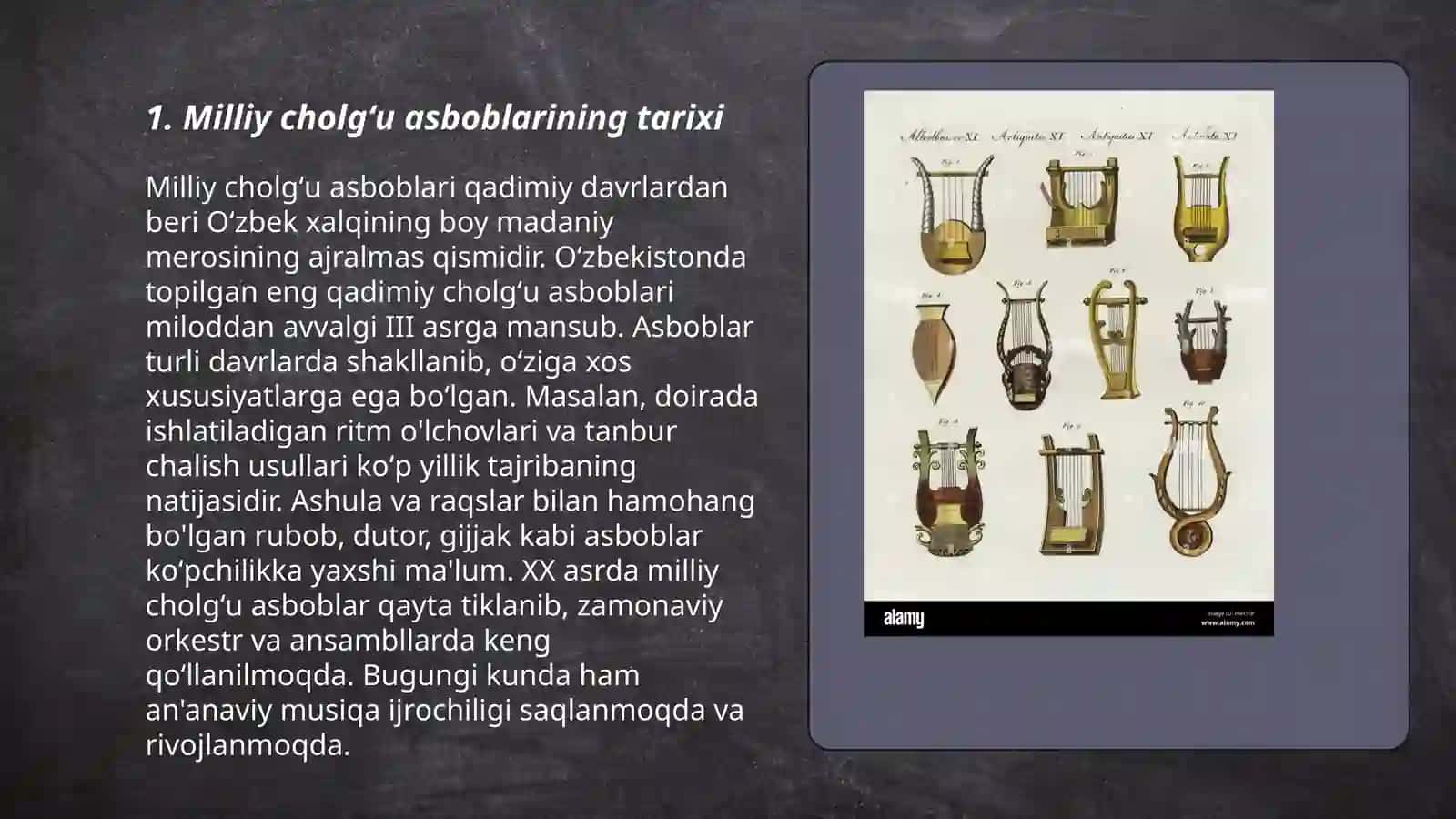 Milliy cholgʻu asboblarining tutgan urni 3