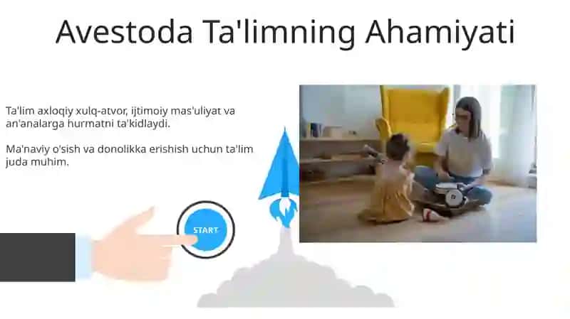 Avestoda bolalar talim tarbiyasiga oid qarashlar 3