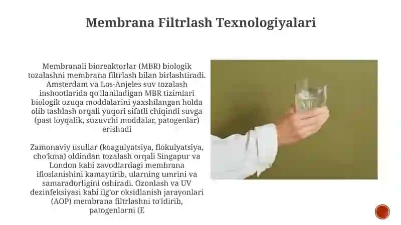 Membrana Filtrlash Texnologiyalari 3