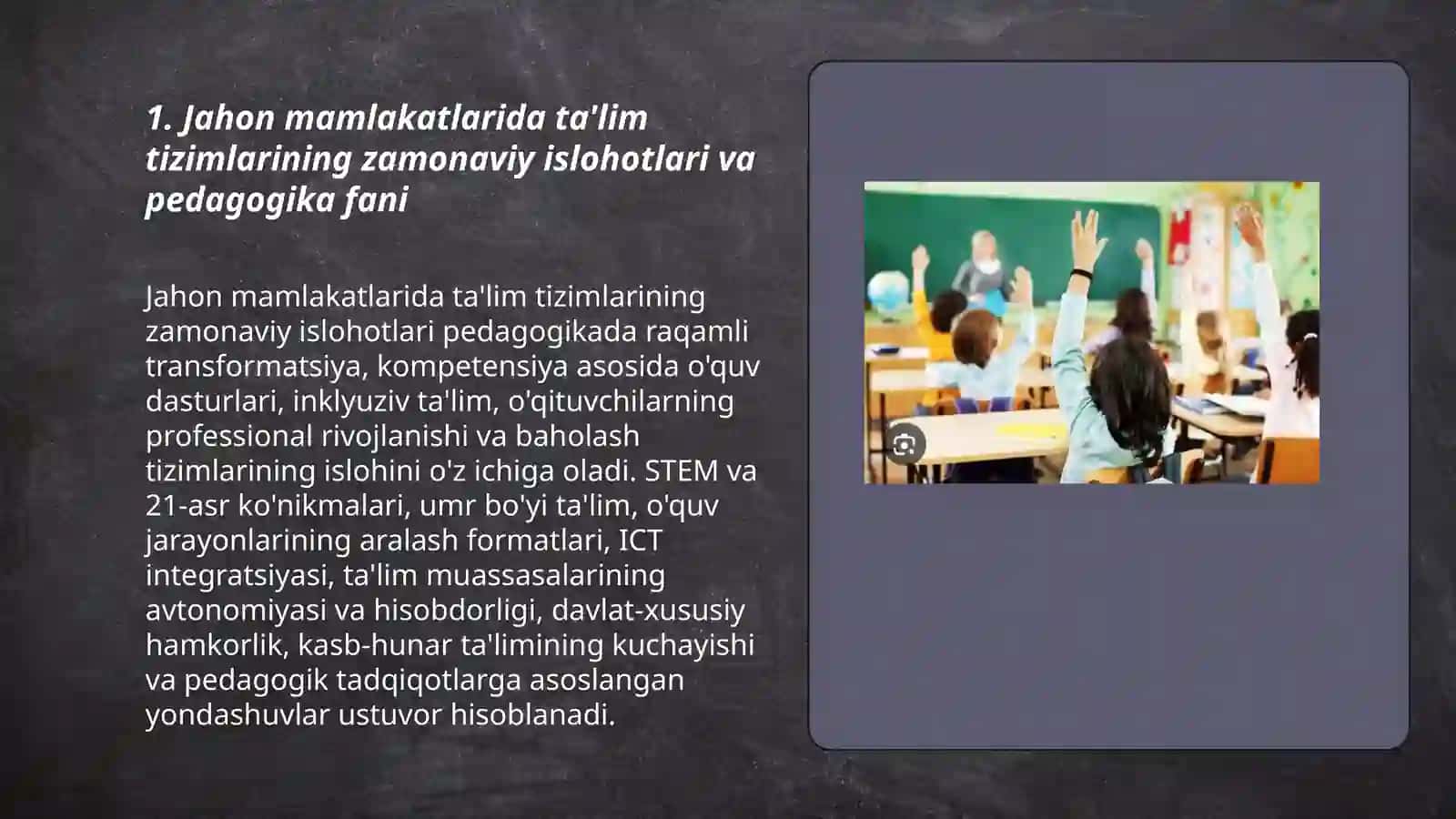 Hozirgi davrda jaxon mamlakatlari ta‘lim tizimi va pedagogika fani rivoji 3