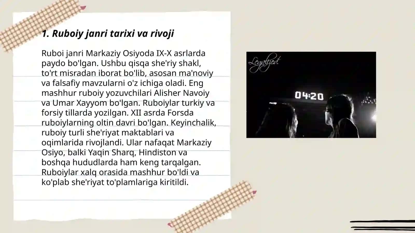 Ruboiy janri tarixi va rivoji 3