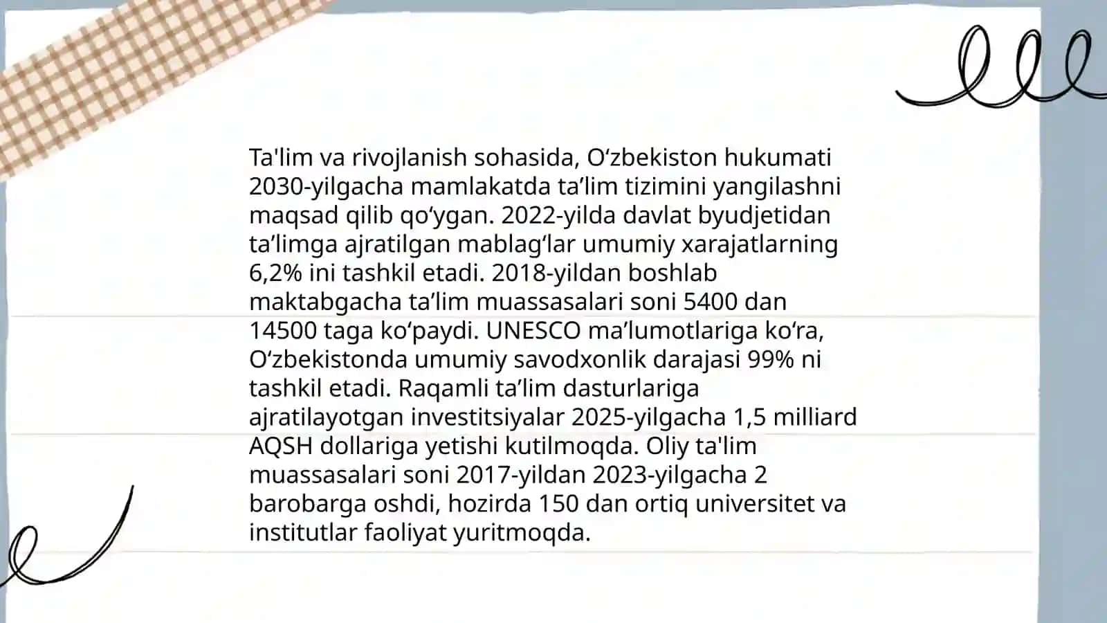 Taʼlim Pisxalogiyasi 3
