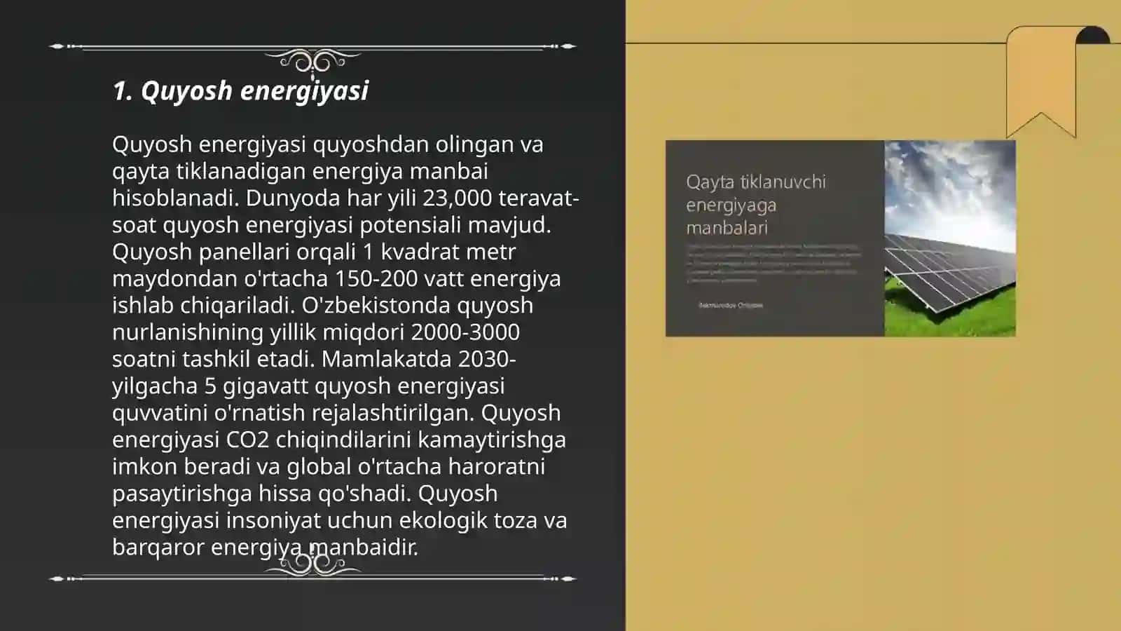 Qayta tiklanuvchi energiya manbalari 3