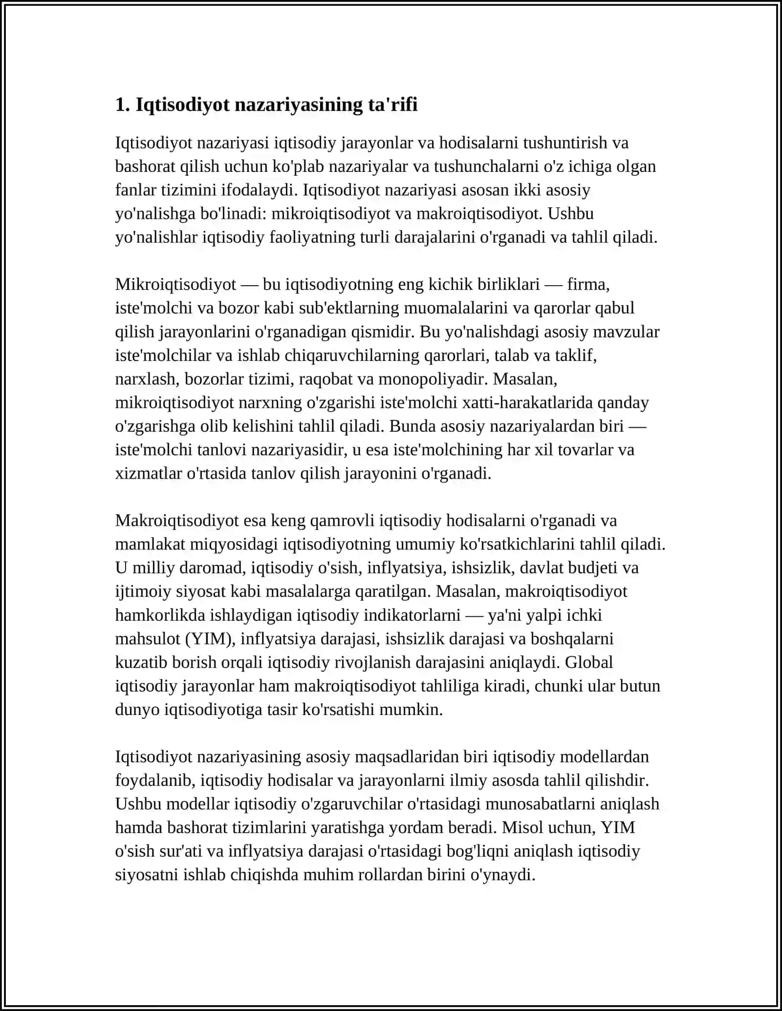 Iqtisodiyot Nazariyasi 3
