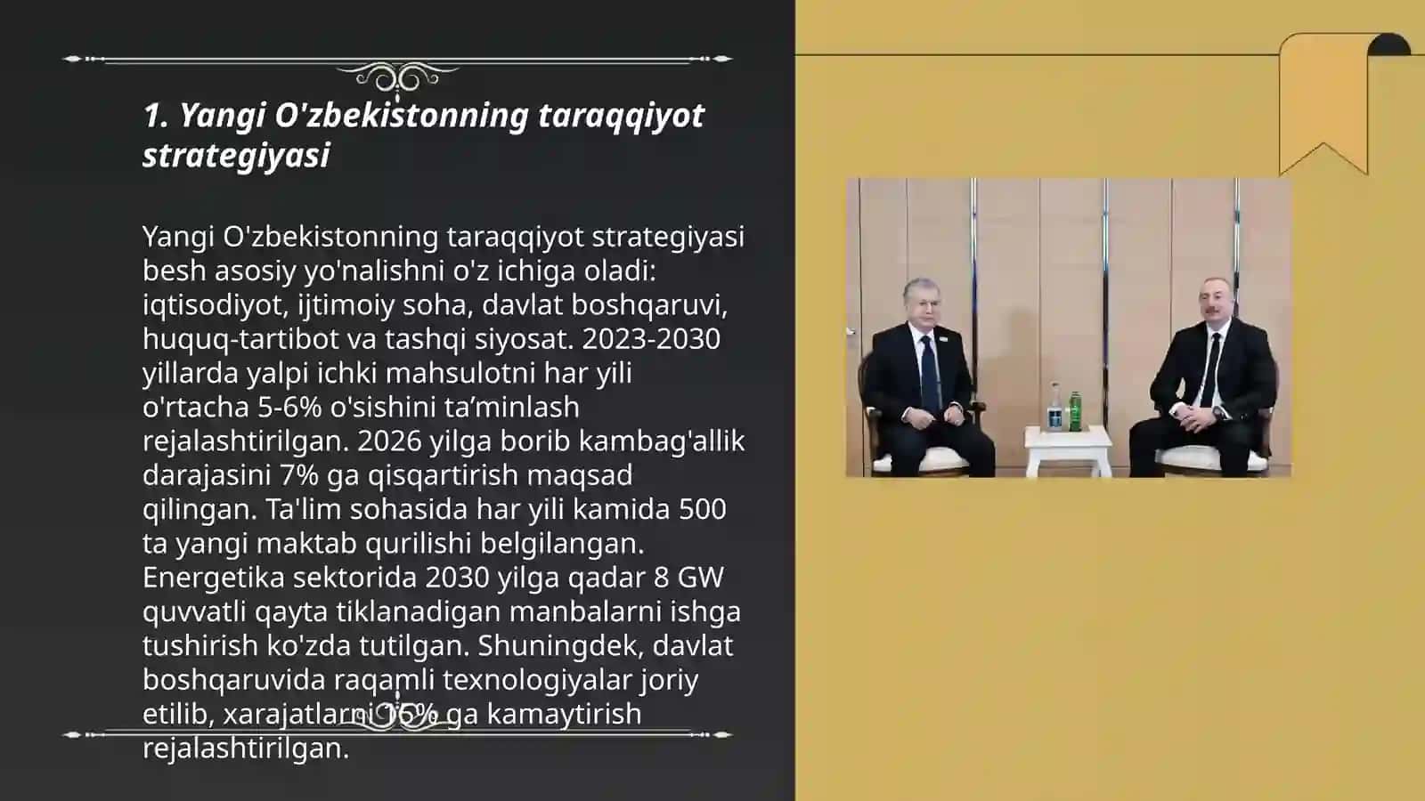 Yangi O'zbekistonning Taraqqiyot Strategiyasi 3