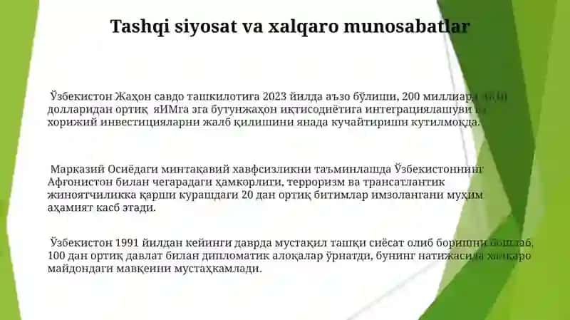 Oʻzbekistondagi ijtimoiy-siyosiy vaziyat 3