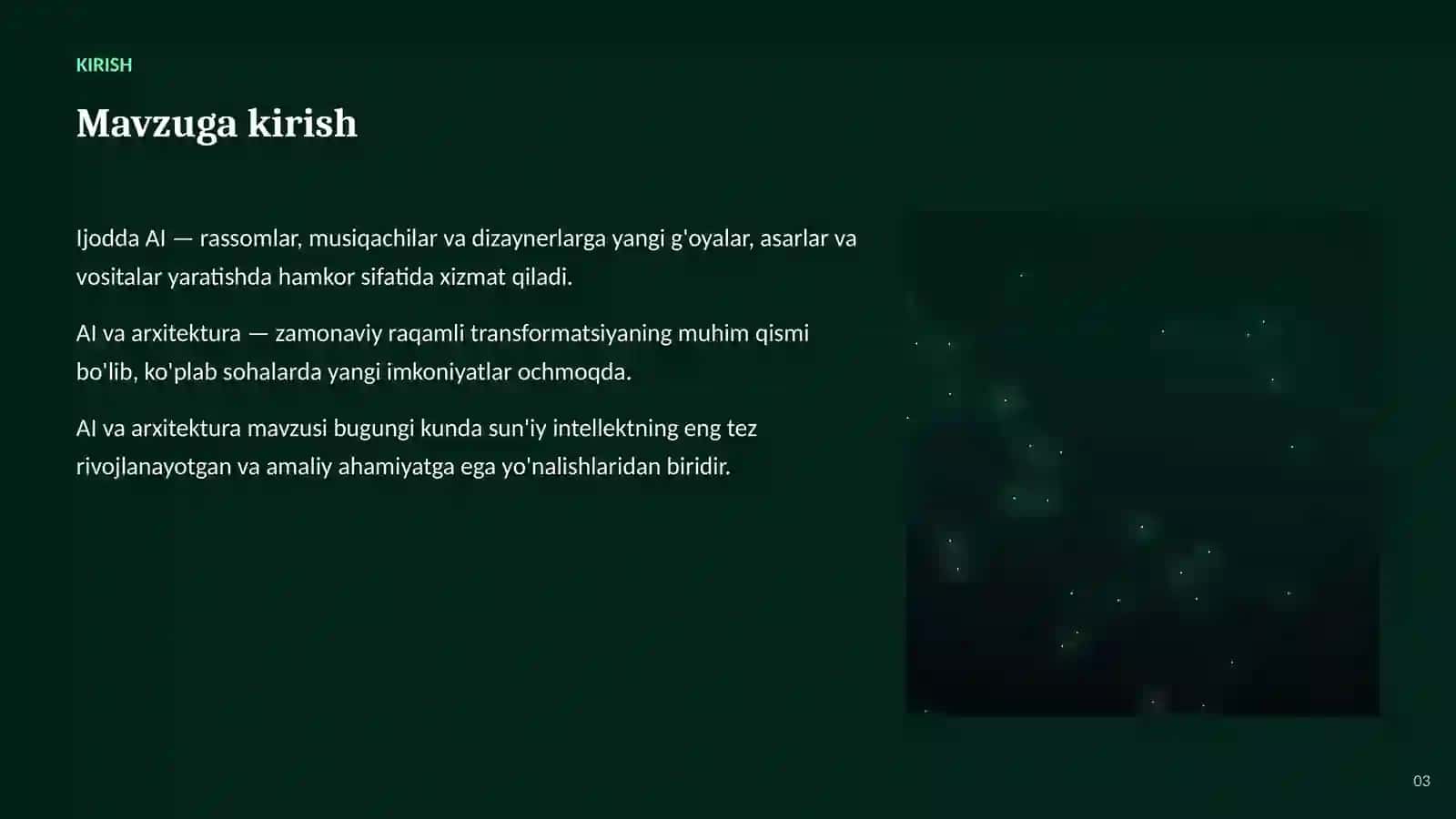 AI va arxitektura — imkoniyatlar va istiqbollar 3