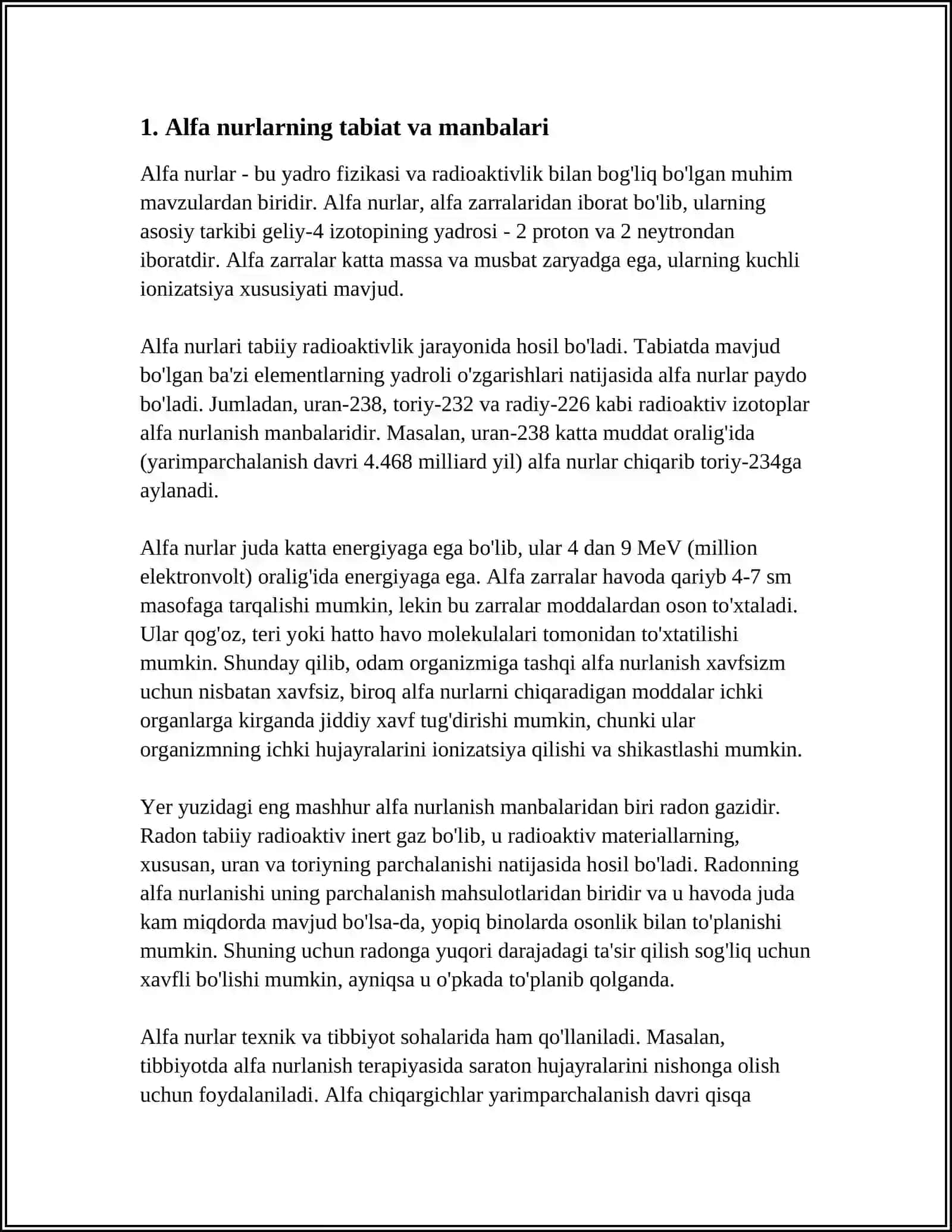 ALFA VA BETTA NURLAR VA ULARNING BIOLOGIK TA'SIRLARI 3