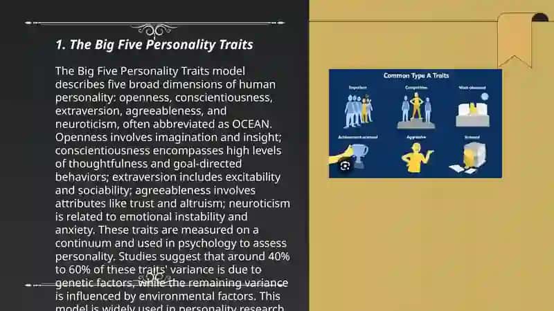 Big Five Personality Traits 3