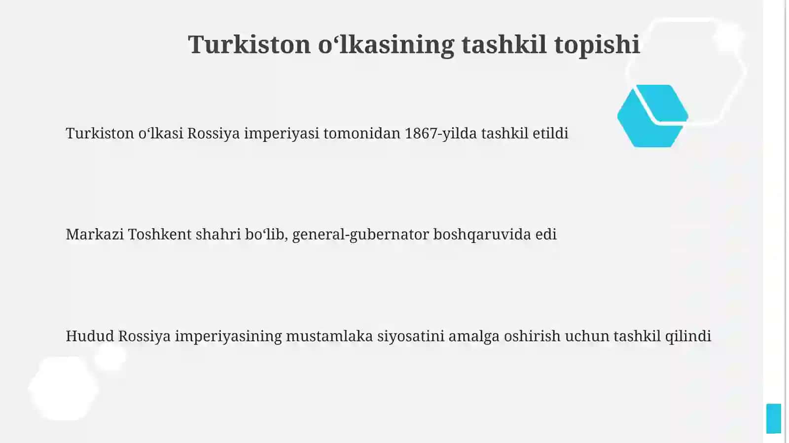 Turkiston oʻlkasida siyosiy-maʼmuriyboshqaruvtizimi 3