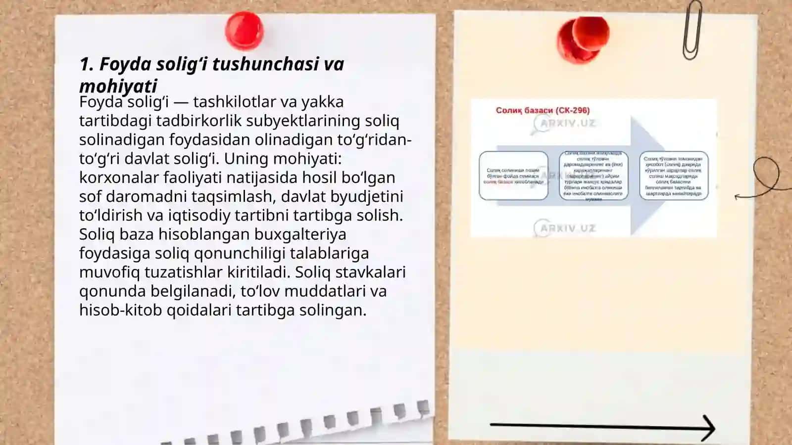 Foyda soligʻi 3