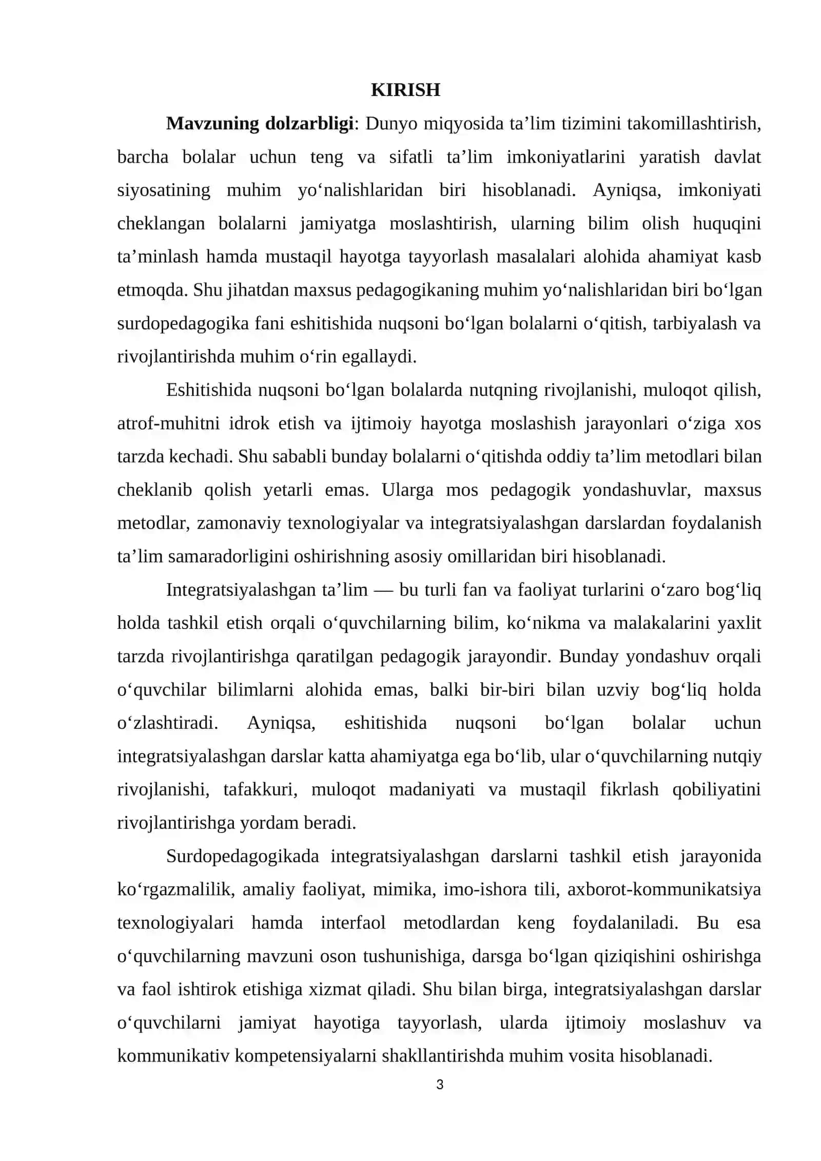 Surdopedagogikada integratsiyalashgan darslarni tashkil etish 3