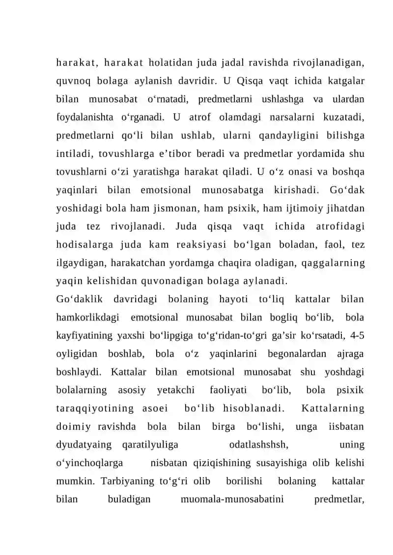 ILK YOSHDAGI BOLALARNI RIVOJLANISHI VA ULARNING TARBIYASI 3