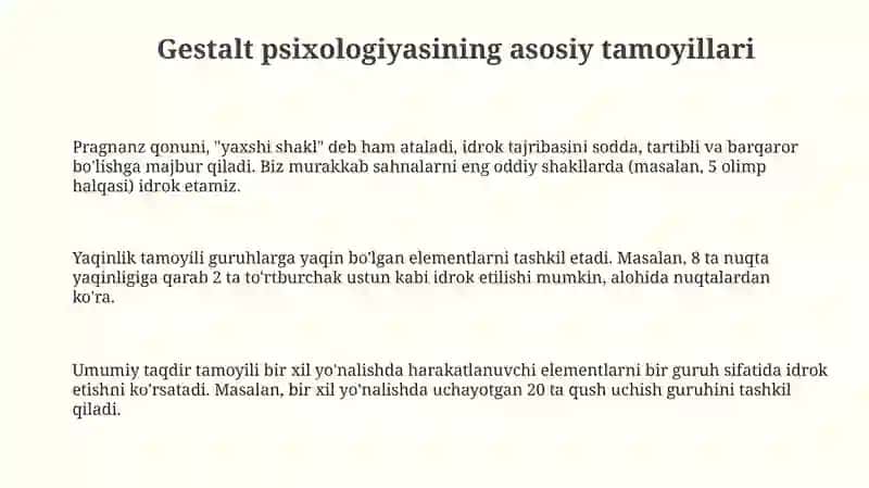 Gestalt psixologiyasi 3