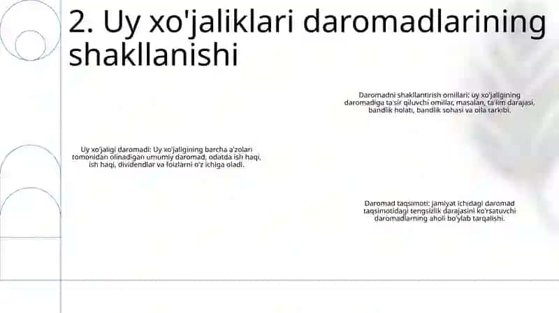 Uy Xo'Jaliklari Moliyasi,Ularning Shakllanishi Va Taqsimlanishi 3