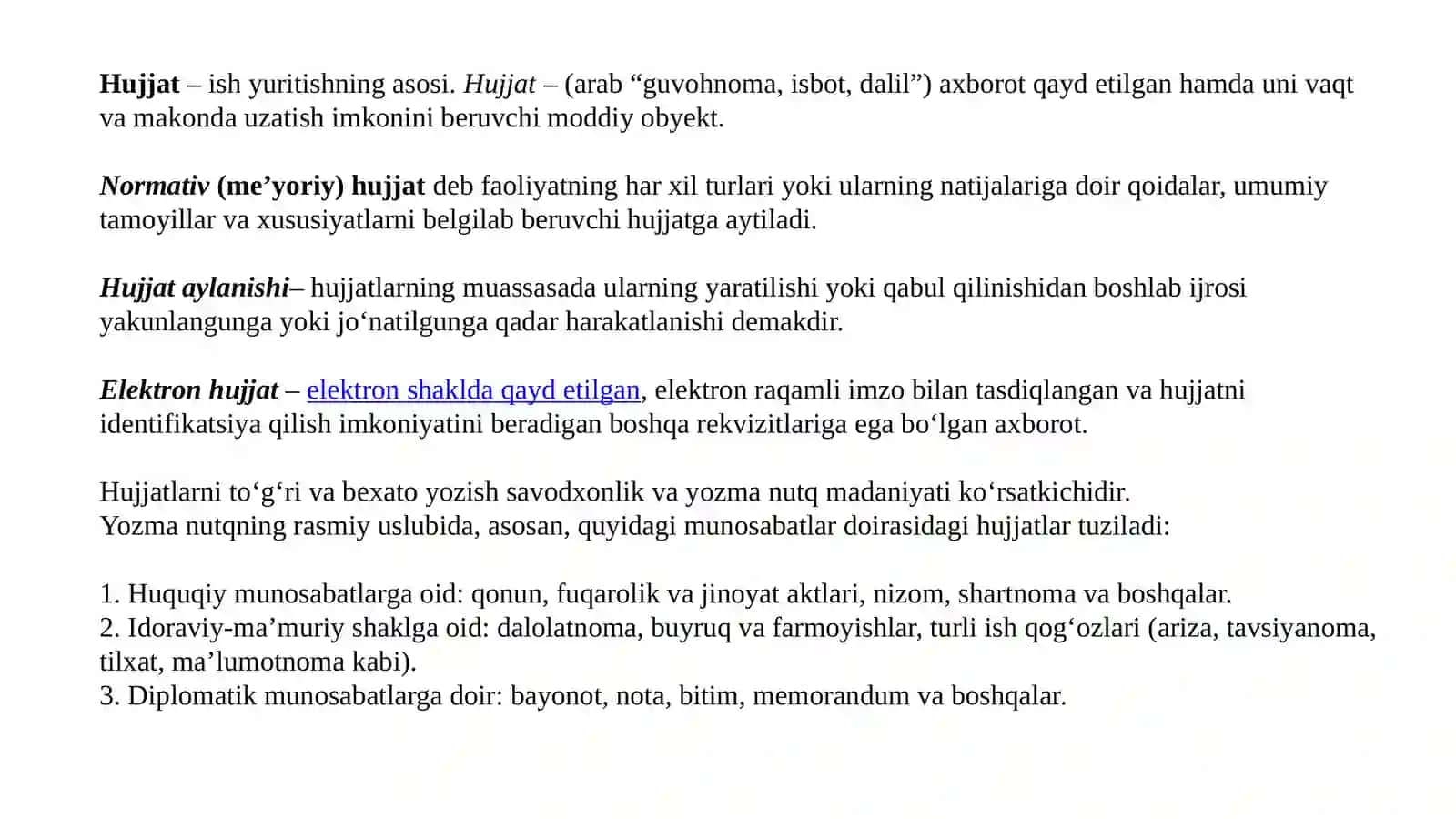 Tashkiliy hujjatlar 3