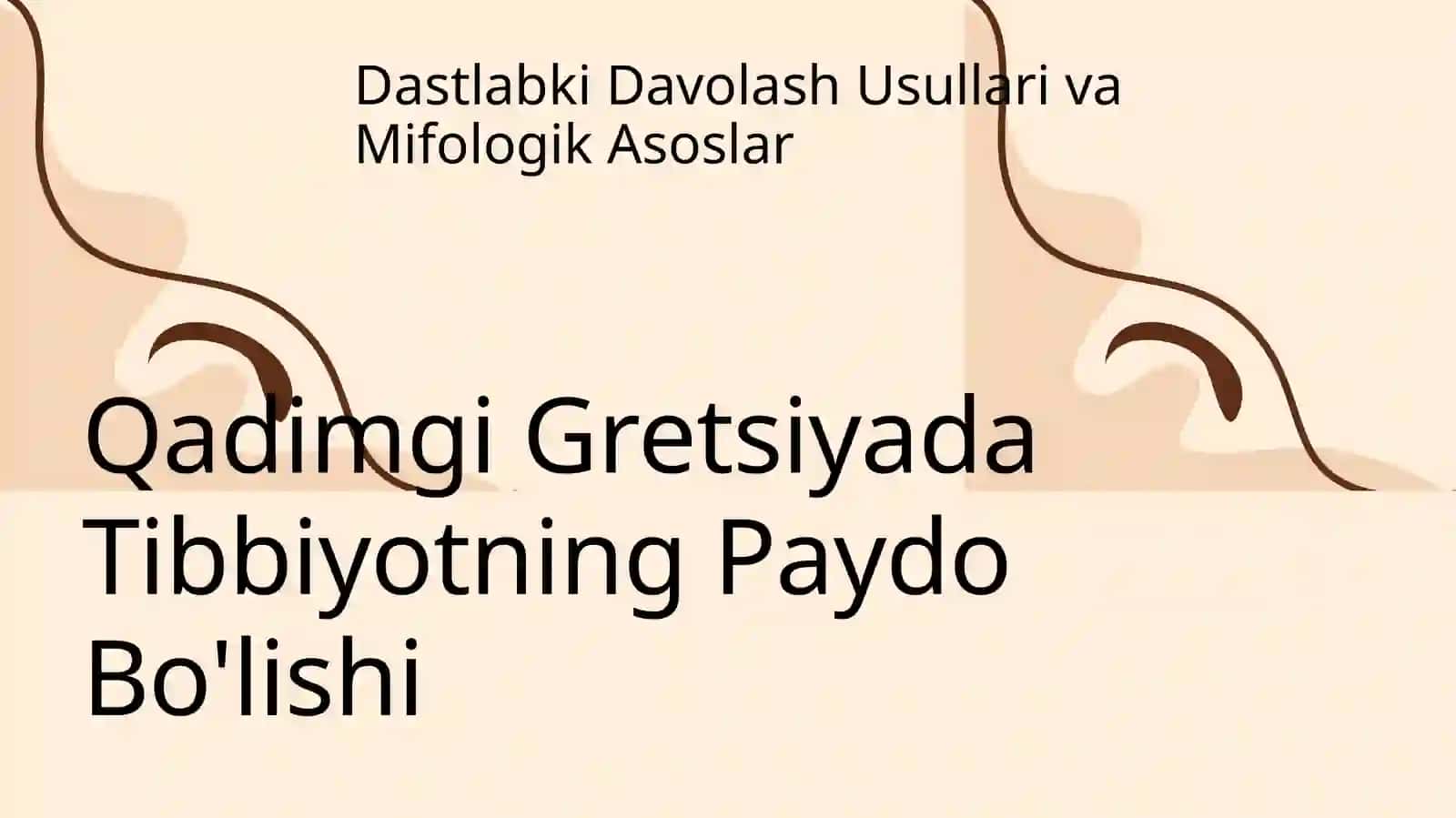 Rim va Gretsiya davolashlarining qadimgi usullari 3