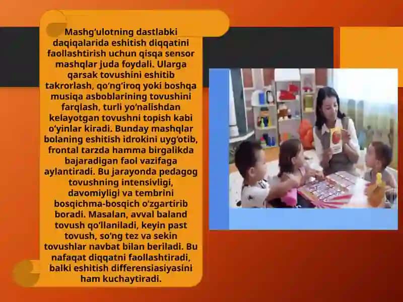 Eshitish xonada frontalmashg‘ulotlar 3