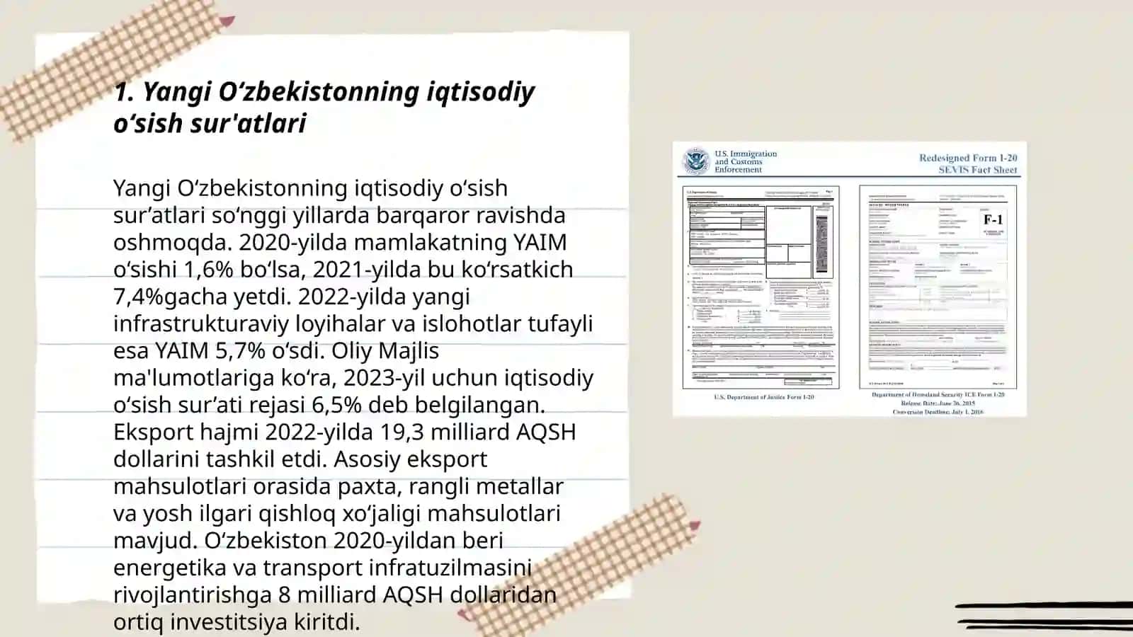 Yangi Oʻzbekistonda ijtimoiy-iqtisodiy, siyosiy va madaniy hayotida roʻy berayotgan oʻzgarishlarning xalqaro reyting va indekslari 3