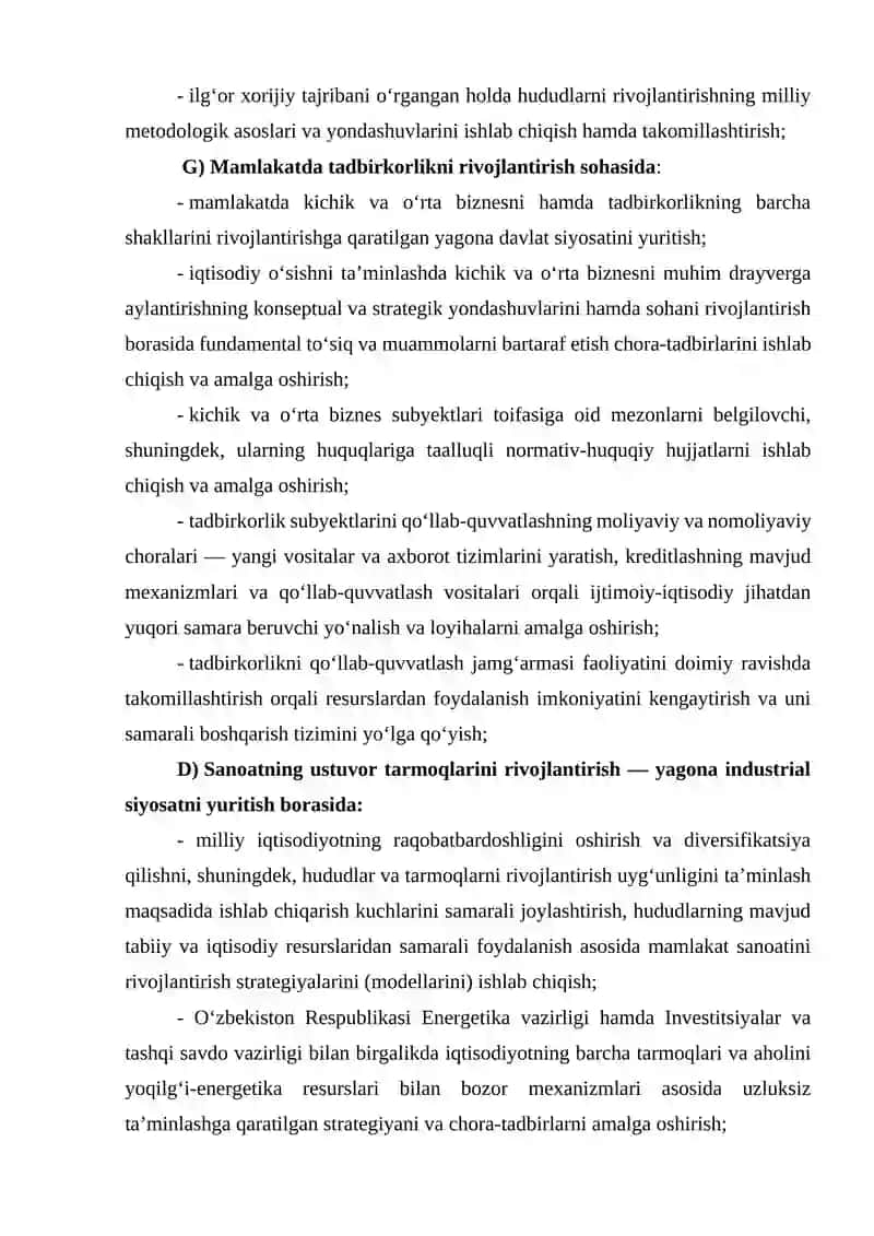 Iqtisod va Moliya vazirligining vazifa huquq majburyatlari 3
