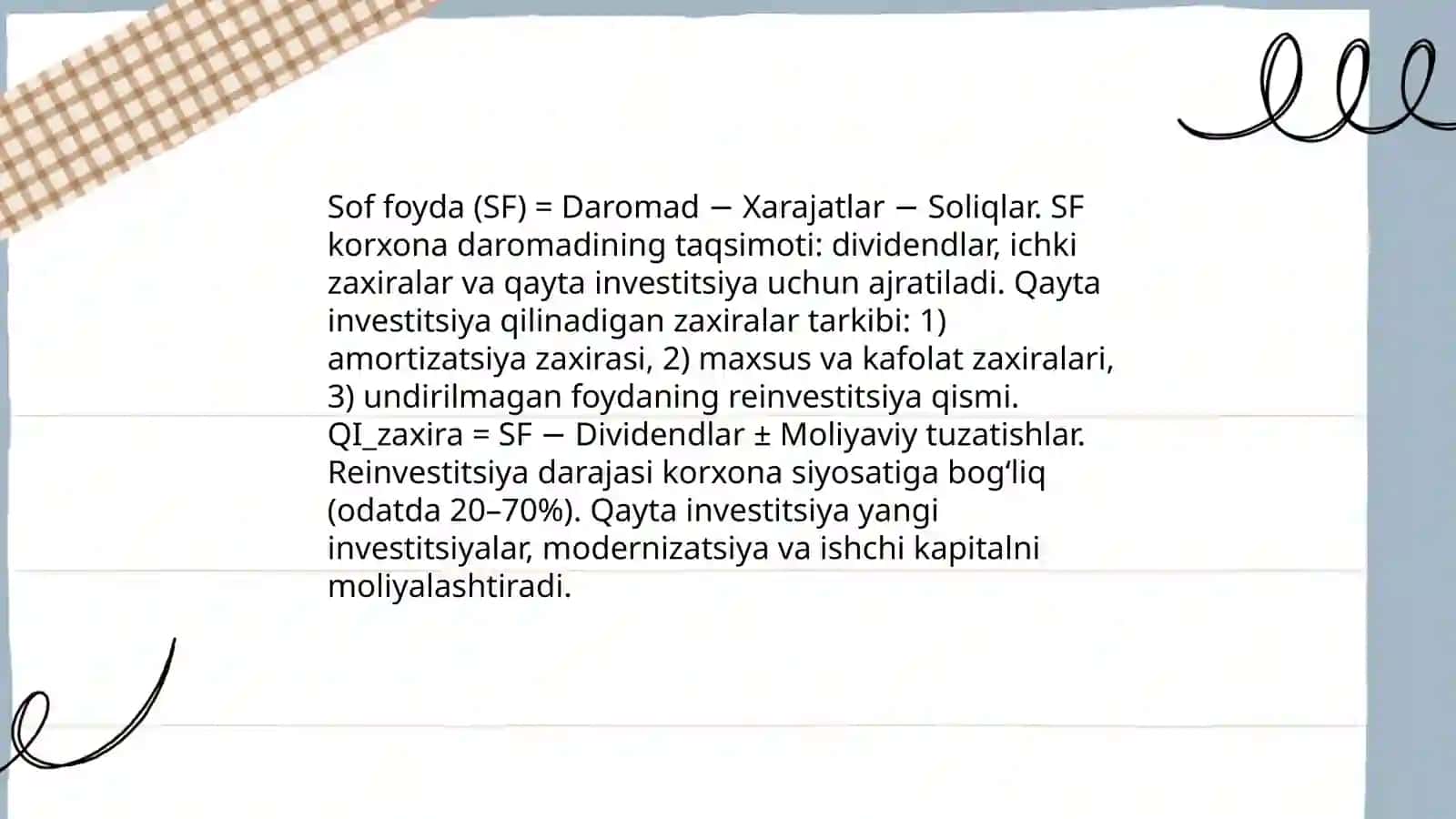 MOLIYAVIY RESURUSLARNI SHAKLLANTIRISH MANBALARI 3