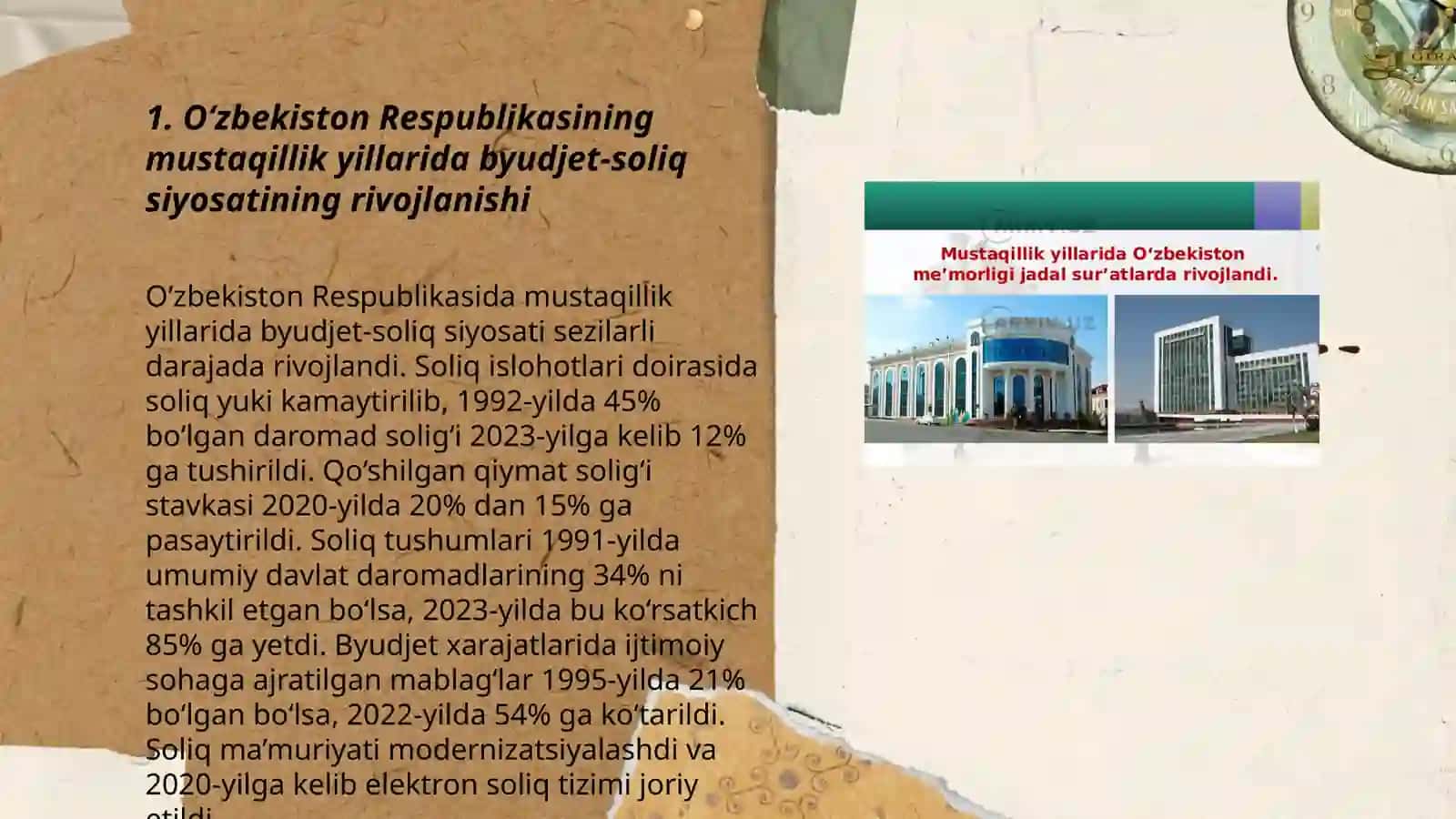 O‘zbekiston Respublikasining mustaqilligi yillarida byudjet-soliq siyosatini amalga oshirish bosqichlari 3
