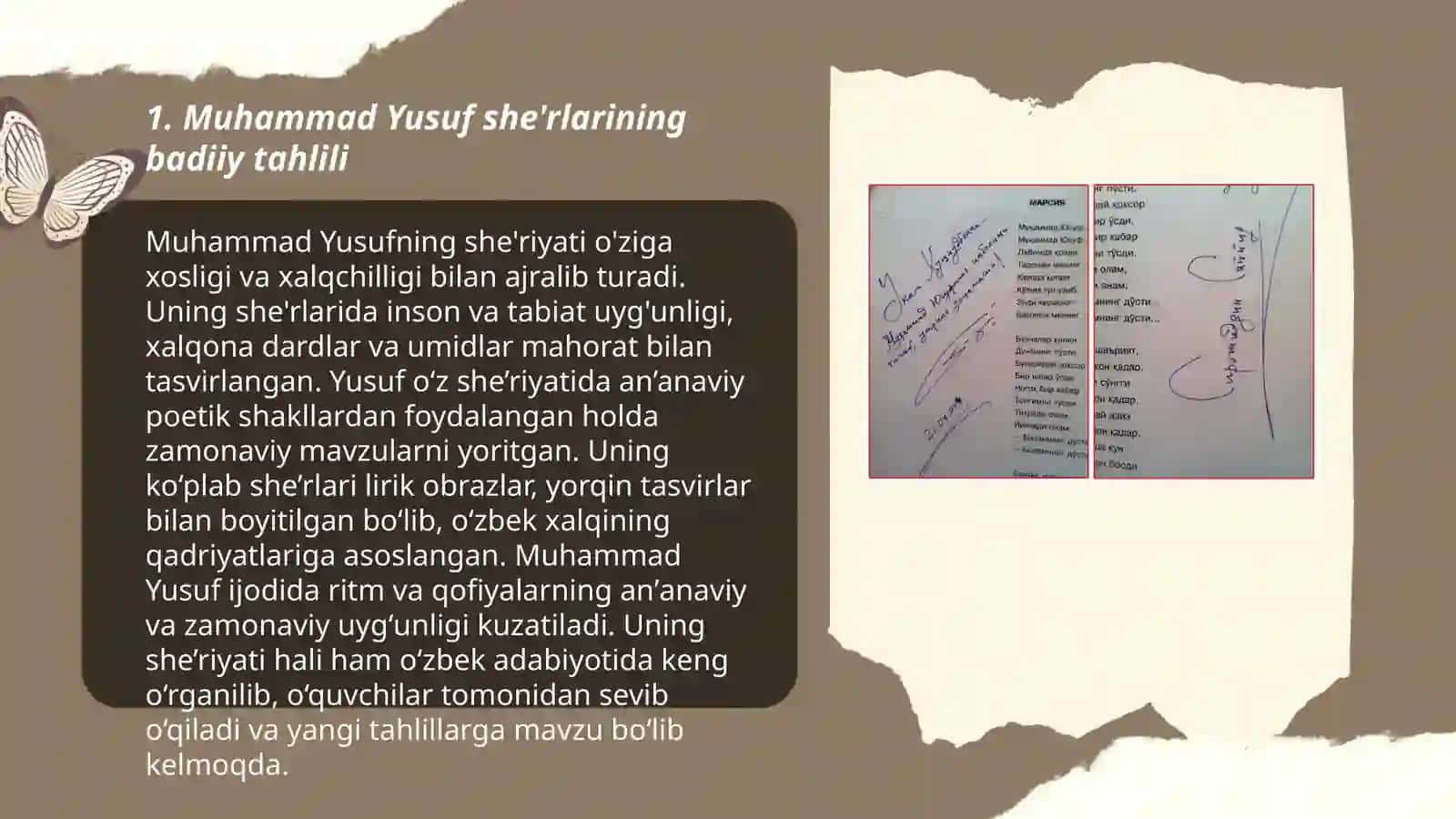 Muhammad Yusuf she'rlari tahlili 3
