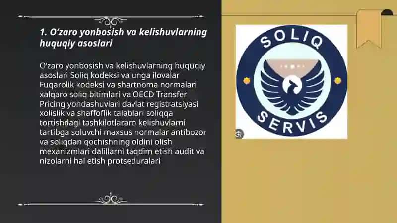 Soliqqa tortishda o‘zaro yonbosish va kelishuvlar 3