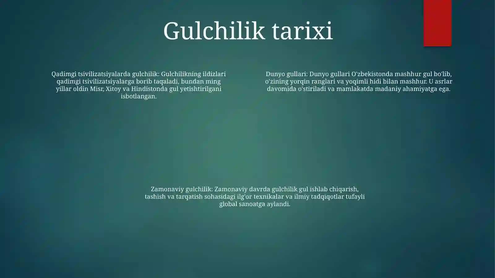 DunyoGullari 3