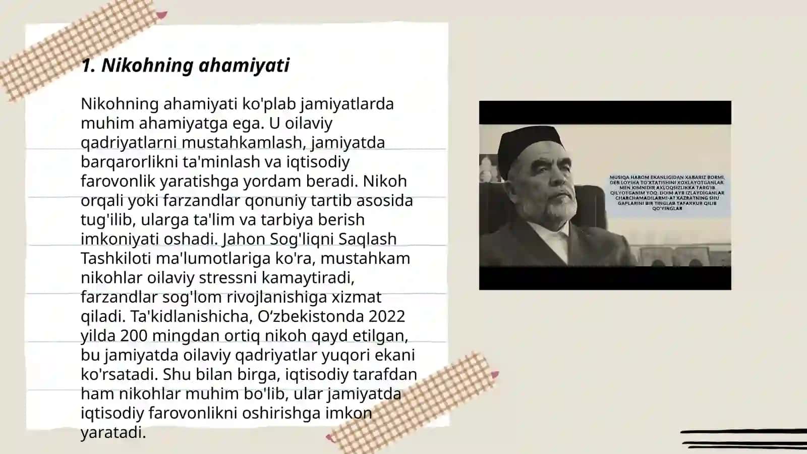 Shayx Muhammad Sodiq Muhammad Yusufning "Baxtiyor oila" asarida islom qadriyatlarining talqini 3
