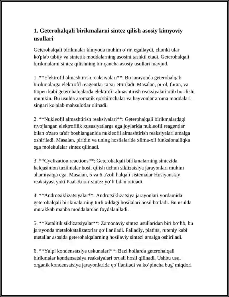 GETEROHALQALI BIRIKMALAR ASOSIDA ISHLAB CHIQARILADIGAN ZAMONAVIY DORI VOSITALARI 3