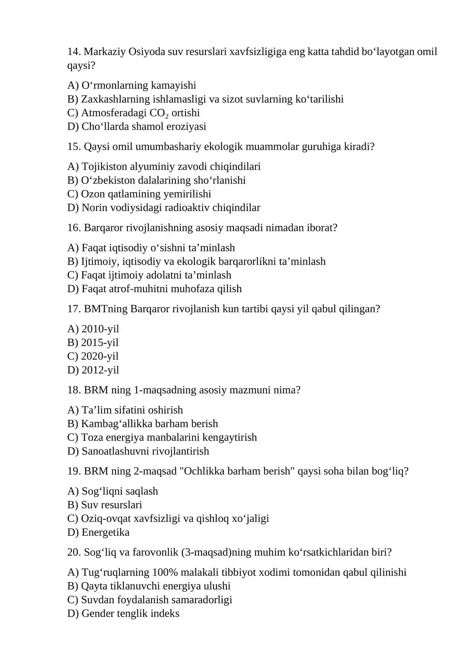 Ekologiya fanining asosiy tushunchalari 3