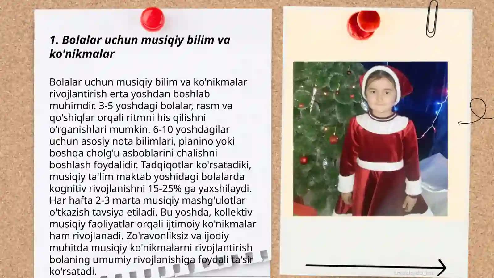 Bolalar uchun musiqiy bilim va ko'nikmalar 3