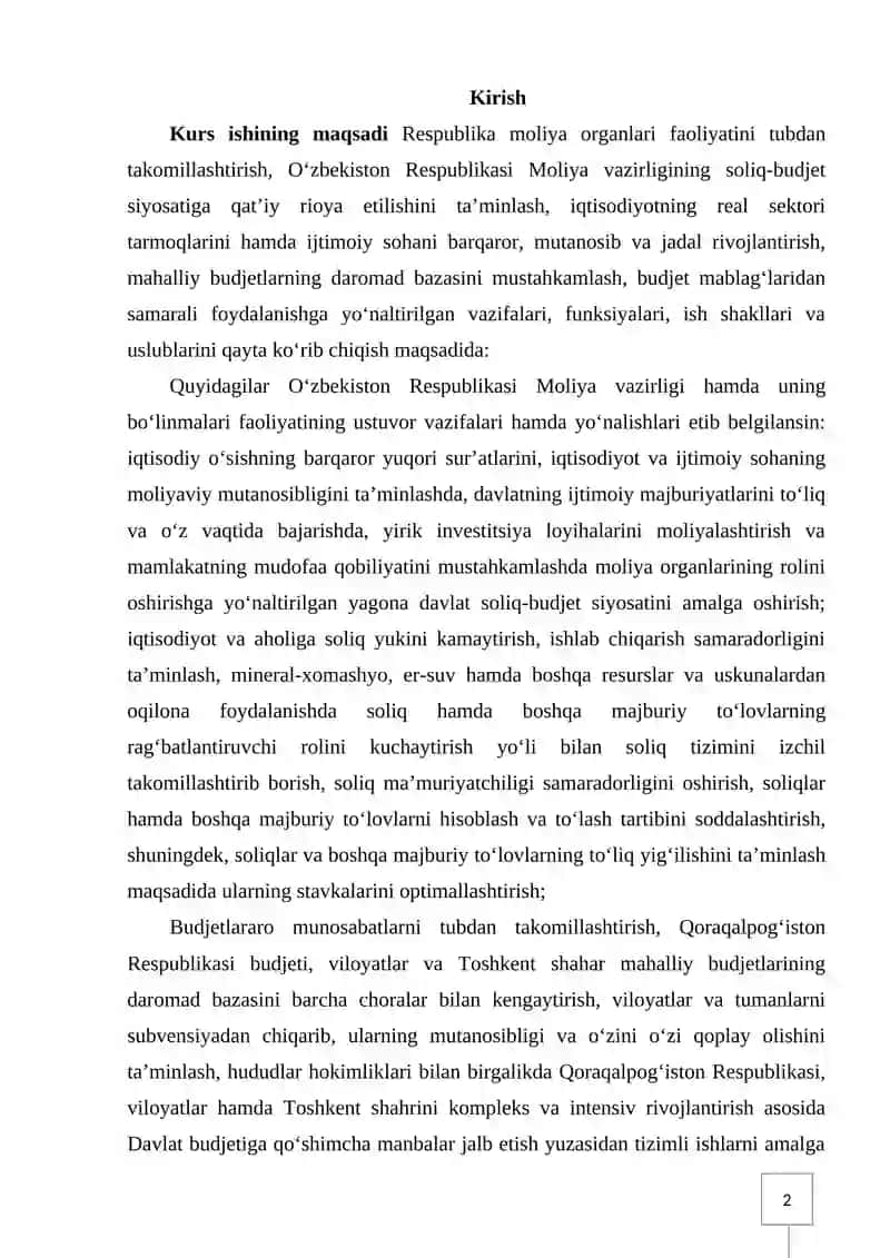 Respublika moliya organlari faoliyatini tubdan takomillashtirish 3